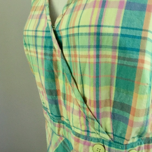 Vintage “Khakis International Design” Plaid Dress - Picture 2 of 7
